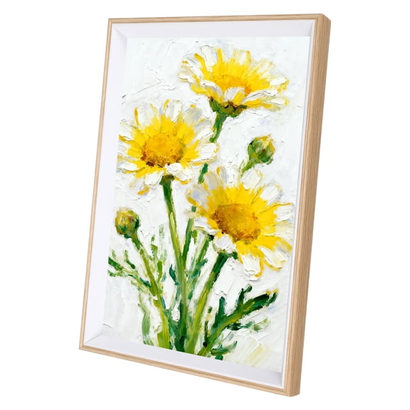 Uxcell White Wood Grain Rectangle Photo Frame, 12.6x9.2 Inch Resin Photo Frame Tabletop Display for Pictures Certificates Home Office Decor, Suits for 21.1x29.8cm Photo