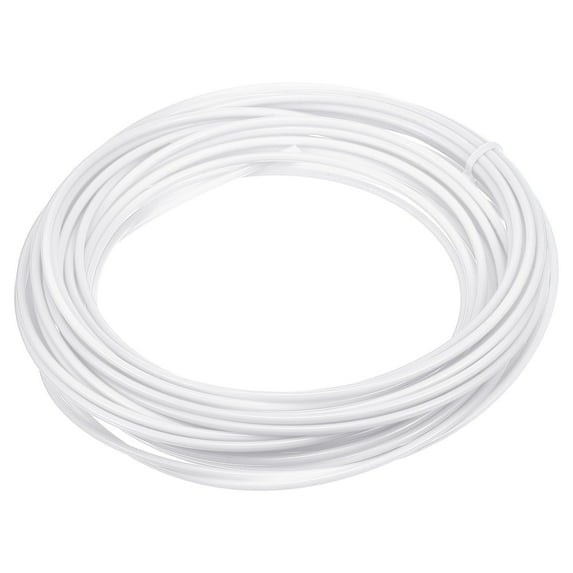 Uxcell Wicker Repair Kit, Round Synthetic Rattan DIY Set for Rattan Chair Sofa, White