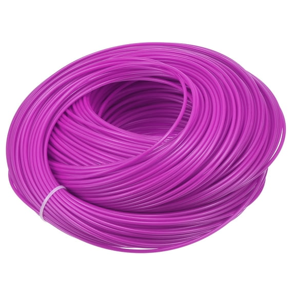 Uxcell Wicker Repair Kit, Round Synthetic Rattan Material Repair DIY Set, Rose Pink