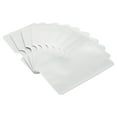 thumbnail image 1 of Uxcell Wide Open Protector Holder RFID Blocking Credit Card Sleeves White 30Pack, 1 of 5