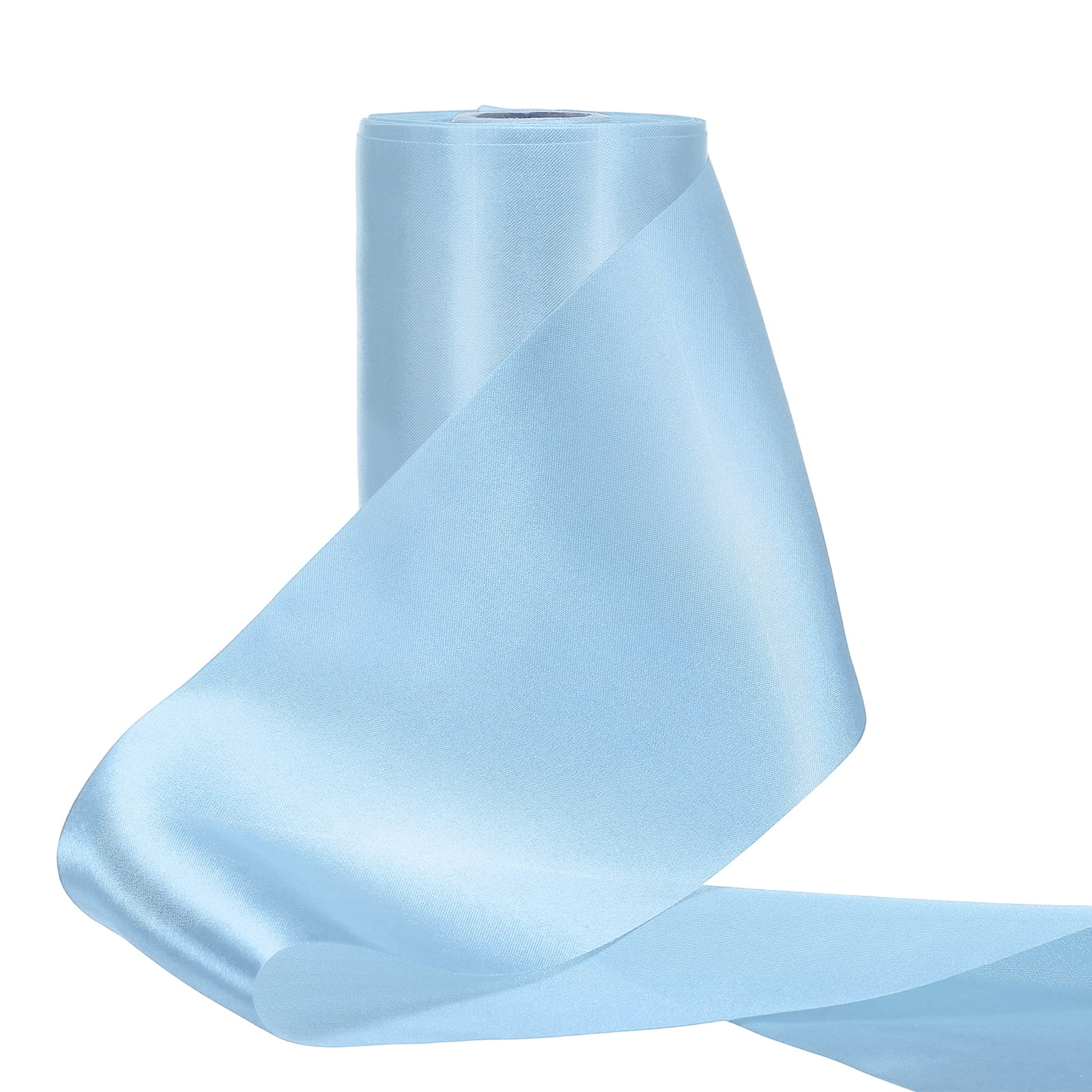 Uxcell Wide Satin Ribbon, Solid Color Thick Ribbon for Gift Wrapping ...