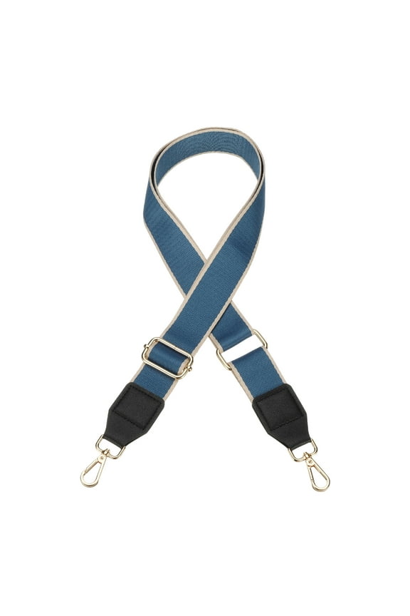 Wide Shoulder Purse Strap [1Pcs] - 55 Inch Adjustable Straps Replacement for Handbag Use For Purse & Crossbody Bag & Guitar & Canvas Bag - [Light Blue]