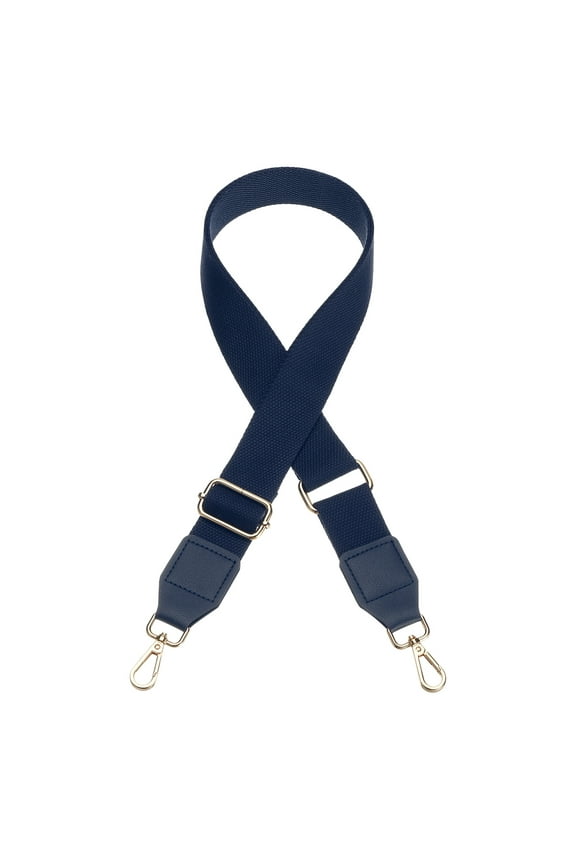 Wide Shoulder Purse Strap [1Pcs] - 55 Inch Adjustable Straps Replacement for Handbags Use For Purse & Crossbody Bag & Guitar & Canvas Bag - [Dark Blue]
