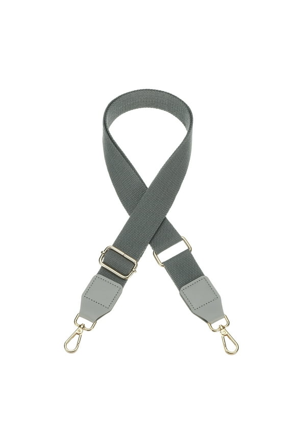 Wide Shoulder Purse Strap [1Pcs] - 55 Inch Adjustable Straps Replacement for Handbags Use For Purse & Crossbody Bag & Guitar & Canvas Bag - [Dark Grey]