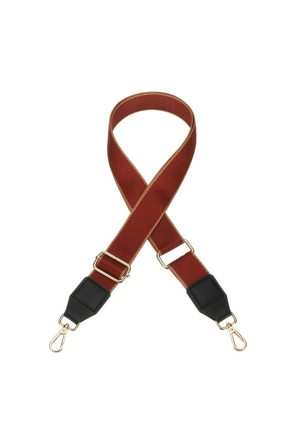 Wide Shoulder Purse Strap [1Pcs] - 55 Inch Adjustable Straps Replacement for Handbags Use For Purse & Crossbody Bag & Guitar & Canvas Bag - [Rose Red]