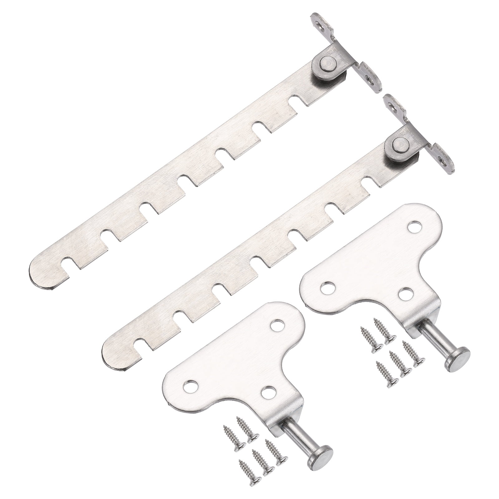 Uxcell Window Restrictor Latch Including Screws Big Hole Limiter ABS ...