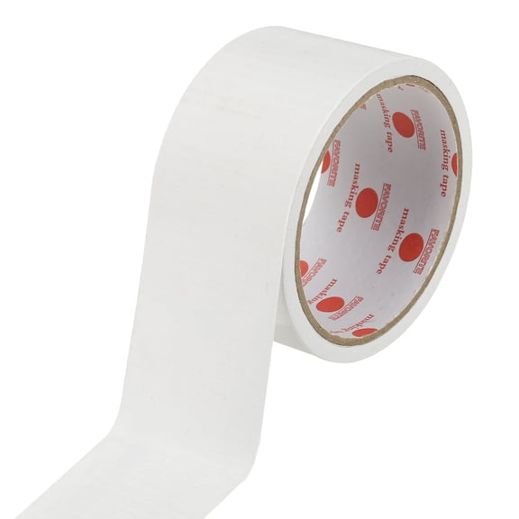 Uxcell Window Weather Sealing Tape, 1.77 in x 32.8 ft Cloth Duct Window Seal Strip Tape, Weather Stripping Sealing Insulation Tapes for Sliding Windows and Door Frames, White