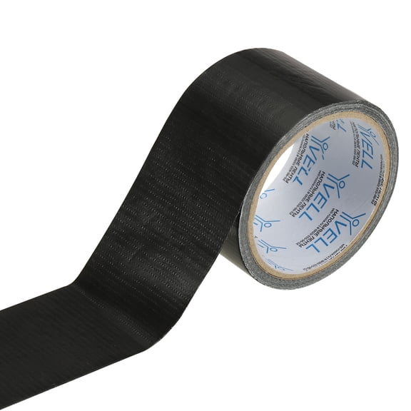Uxcell Window Weather Sealing Tape, 2.36 in x 32.8 ft Cloth Duct Window Seal Strip Tape, Weather Stripping Sealing Insulation Tapes for Sliding Windows and Door Frames, Black