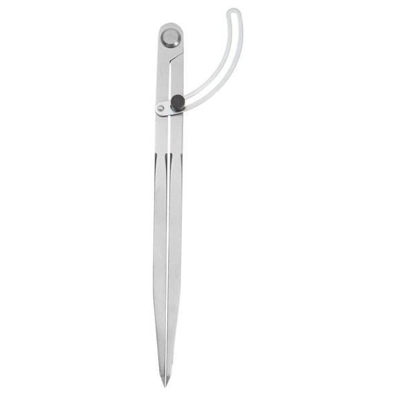 Uxcell Wing Divider Compass 12 Inch 300mm Adjustable Lockable Compass for Geometry Drawing