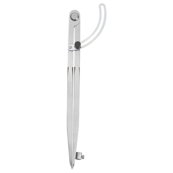 Uxcell Wing Divider Compass 12 Inch 300mm Adjustable Lockable Compass with Pencil Holder for Geometry Drawing