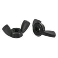 thumbnail image 1 of Uxcell Wing Nuts Nylon Butterfly Nut Hand Twist Tighten Fasteners Black M3, 1 of 5