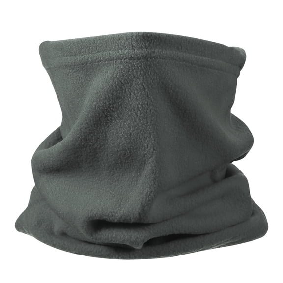Uxcell  Winter Neck Gaiter, Winter Warmer Ski Face Polar Fleece Mask Scarf Thermal Stretch Thick Windproof Scarves- for (Men Women/Cold Weather/Skiing/Snow Boarding/Running) Dark Grey