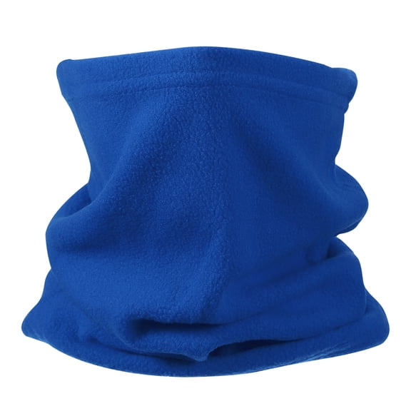 Uxcell  Winter Neck Gaiter, Winter Warmer Ski Face Polar Fleece Mask Scarf Thermal Stretch Thick Windproof Scarves- for (Men Women/Cold Weather/Skiing/Snow Boarding/Running) Blue