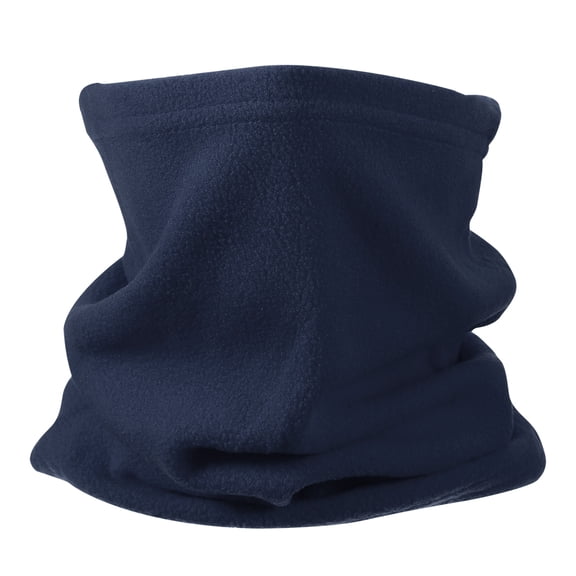Uxcell Winter Neck Gaiter, Winter Warmer Ski Face Polar Fleece Mask Scarf Thermal Stretch Thick Windproof Scarves- for (Men Women/Cold Weather/Skiing/Snow Boarding/Running) Navy Blue