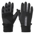 thumbnail image 1 of Uxcell Winter Ski Snow Gloves,  Waterproof Touchscreen Winter Warming Gloves, Black-grey, 1 of 7