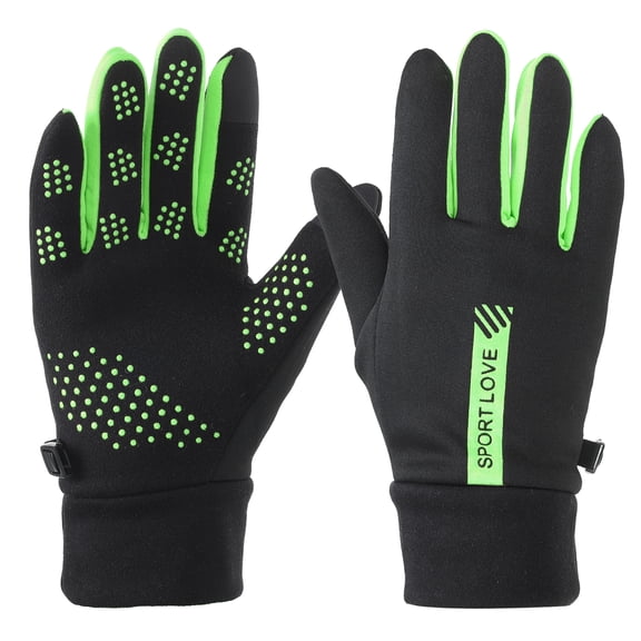 Uxcell Winter Ski Snow Gloves,  Waterproof Touchscreen Winter Warming Gloves Green