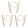 thumbnail image 1 of Uxcell Wire Clay Mud Cutting Tool Wire Clay Cutter Curly Cutoff Tool, 27.17 Inch 3 Pack Wooden Silver, 1 of 6