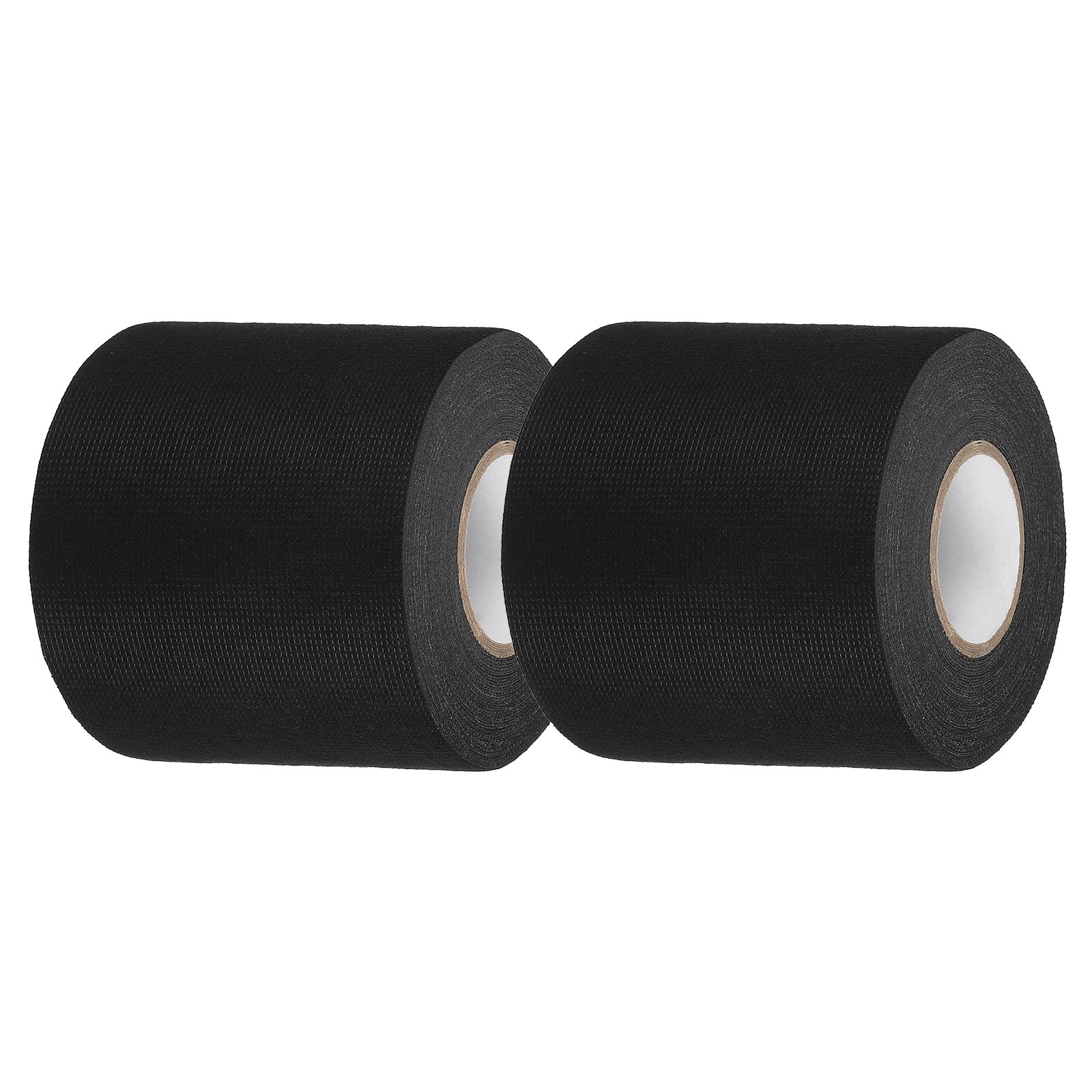 Uxcell Wire Harness Tape, 3.15 in x 49.2 ft Self-Adhesive Cloth Electrical Tape Auto Electrical Cable Fixed High Temp Noise Dampening Heat Proof Wire Harness Automotive Cloth Tape, 2 Pcs