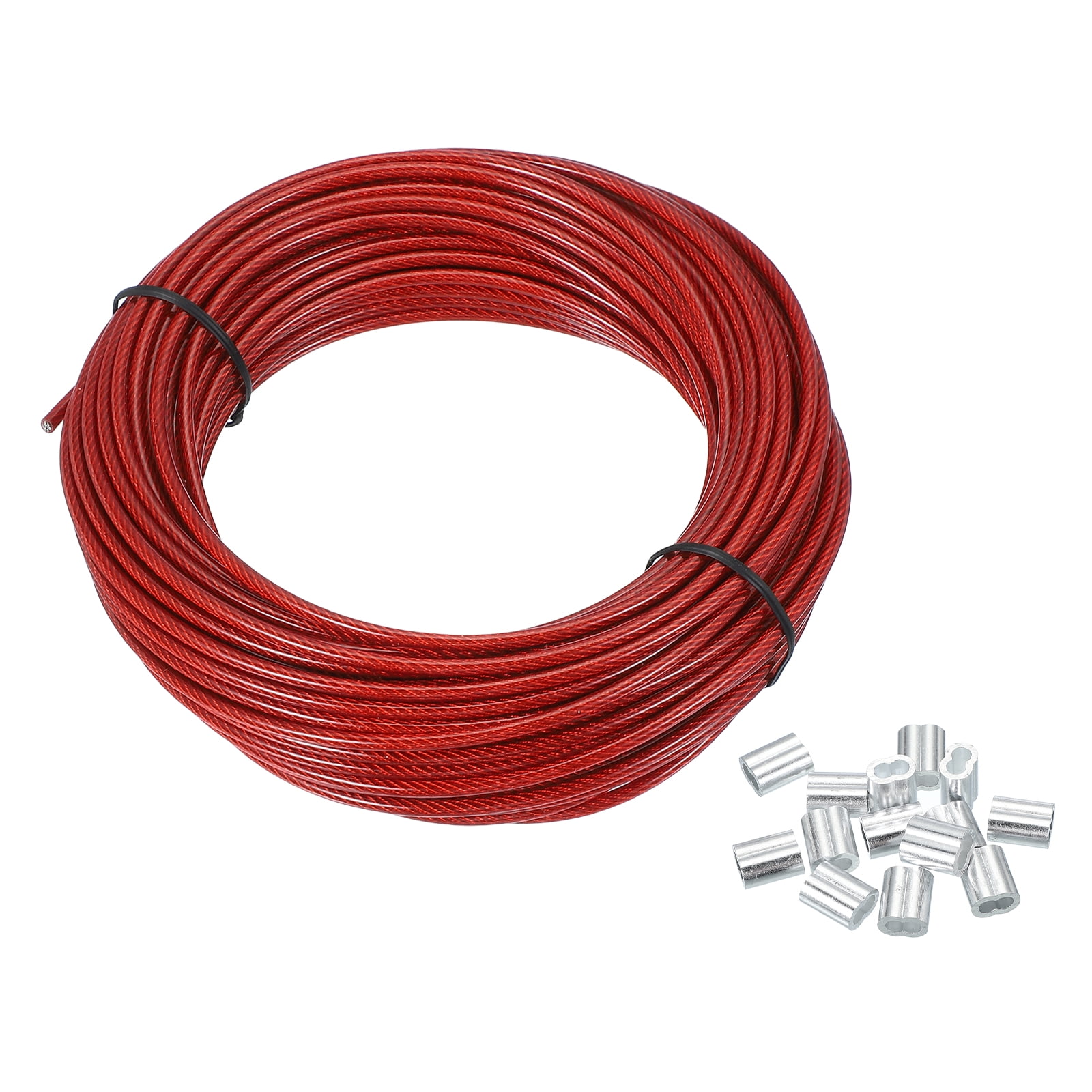 Plastic Coated Steel Wire Rope, 20 Meters Sold 304 Stainless Steel Coated Wires Ropes Steels - View #13