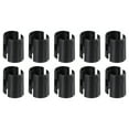 thumbnail image 1 of Uxcell Wire Shelving Shelf Lock Clips, Plastic Shelving Clips for 7/8" Post Shelving, 1 of 6
