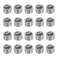thumbnail image 1 of Uxcell Wire Thread Inserts 10#-32 UNF 1.5D 7.2mm, 20Pcs 304 Stainless Steel Helical Coiled Wire Screw Threaded Sleeve Sheath for Mechanical Equipment Automotive Repairs, 1 of 7