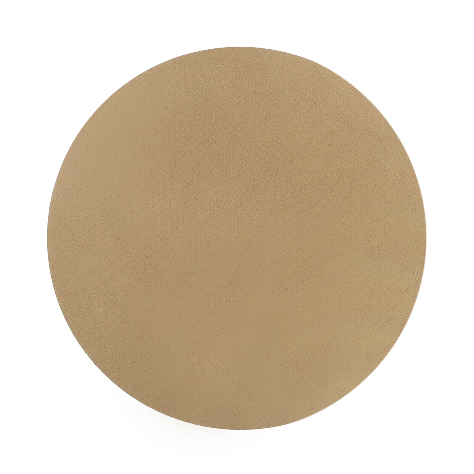 Uxcell Wood Canvas Boards, 14 Inch Wood Art Canvases Round Unfinished Wood Panel for Painting, Crafts, DIY Projects, Pouring Art