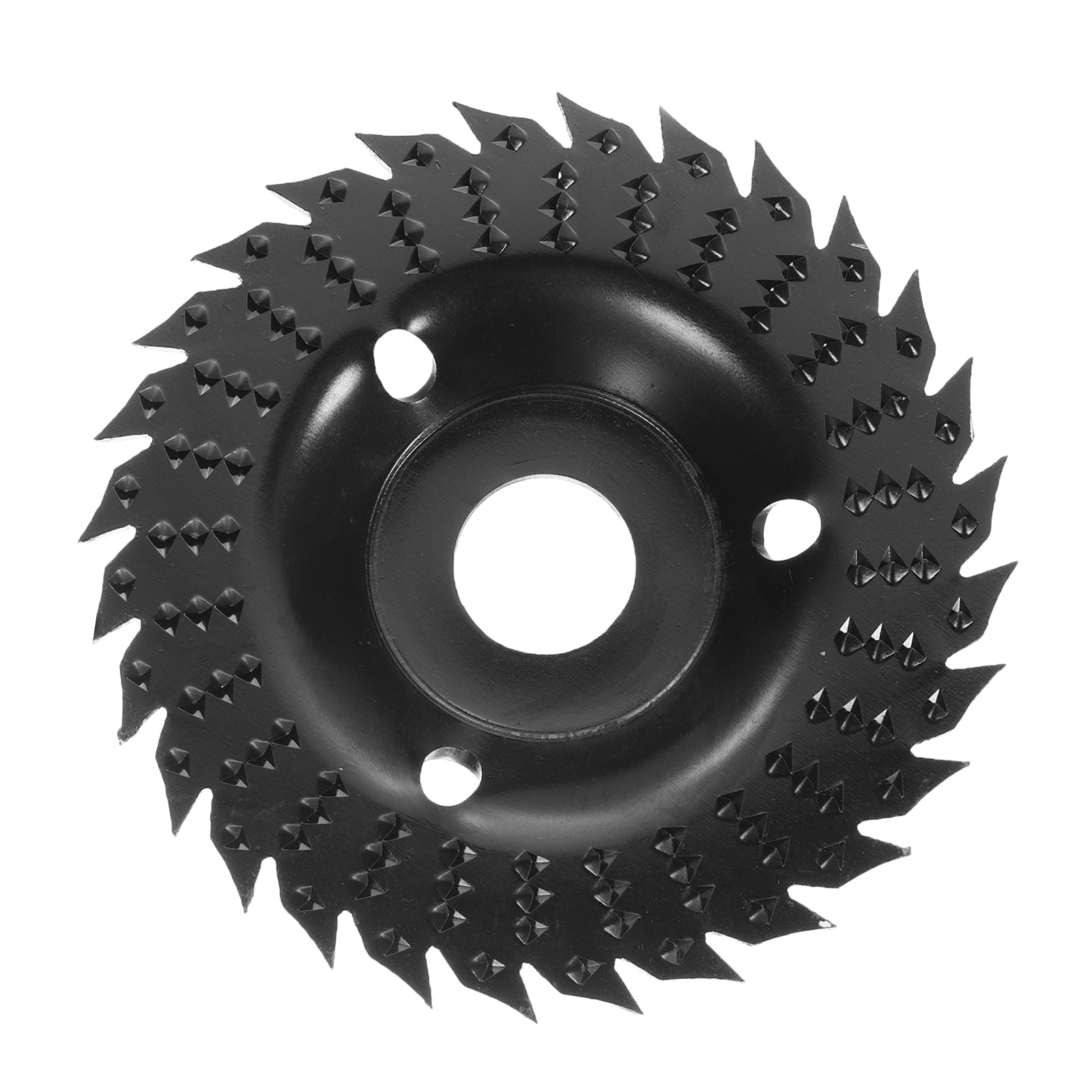 Uxcell Wood Carving Wheel 4.5" 28 Teeth Grinder Shaping Wheel with 7/8