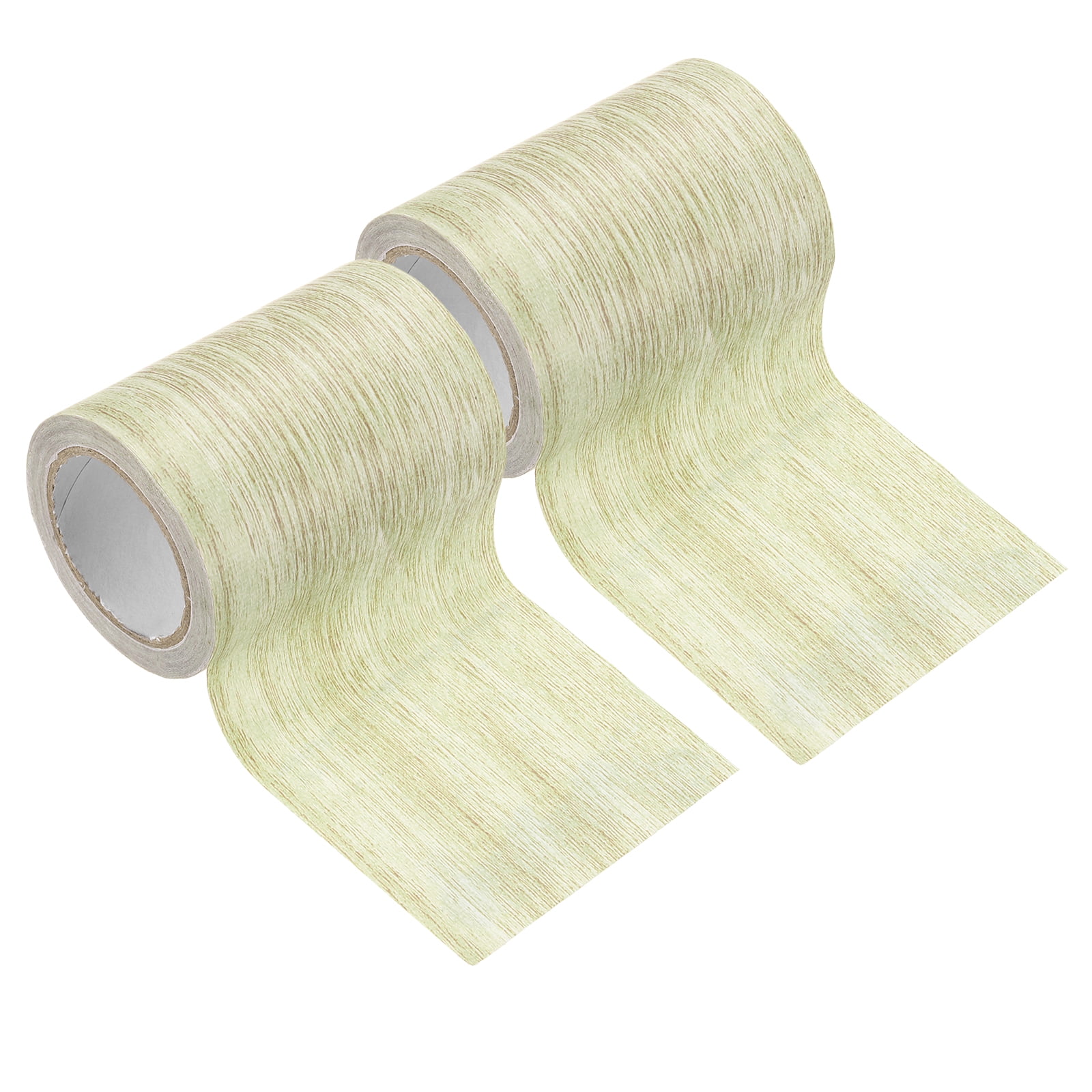 Uxcell Wood Grain Tape, Self-Adhesive Wood Texture Repair Tape for Furniture Grey Oak 3.1" x 15 Ft