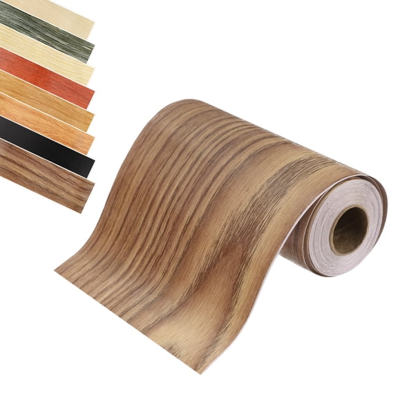 Uxcell Wood Grain Tape 4.72" x 33Ft Wood Grain Repair Tape Wood Colored Tape Repair Patch Walnut
