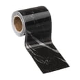 thumbnail image 1 of Uxcell Wood Grain Wallpaper Border 2" x 16.4ft Textured Frame Sticker, Black Texture, 1 of 7