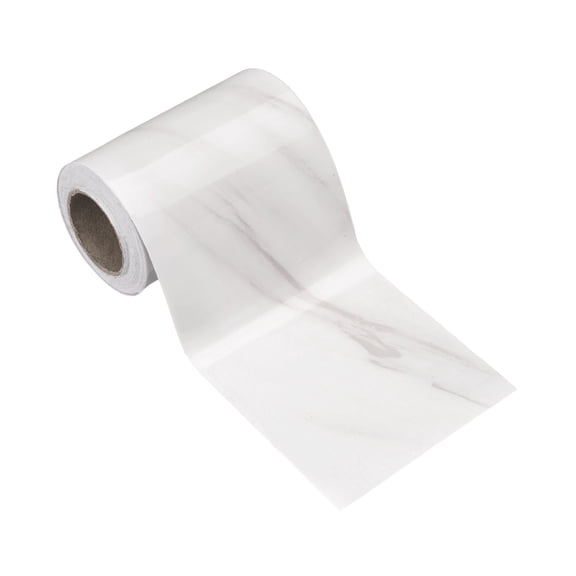 Uxcell Wood Grain Wallpaper Border 3" x 16.4ft Textured Frame Sticker, White Texture