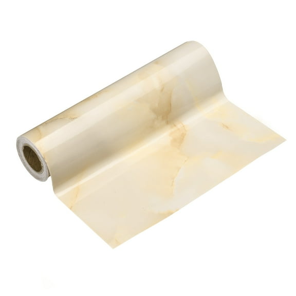 Uxcell Wood Grain Wallpaper Border 8" x 16.4ft Textured Frame Sticker, Agate White