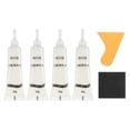 thumbnail image 1 of Uxcell Wood Repair Kit, 4 Pcs Touch Up Filler Wood with Scraper Sandpaper for Scratches Holes Crack Tables Desks Wooden Floors Repair Cover Ups, Pure White, 1 of 6