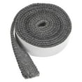 thumbnail image 1 of Uxcell Wood Stove Gasket, 1" x 72.8" Wide Fiberglass Seal Rope for with Adhesive Backing Fireplace Door/Wood Stoves [Black], 1 of 6