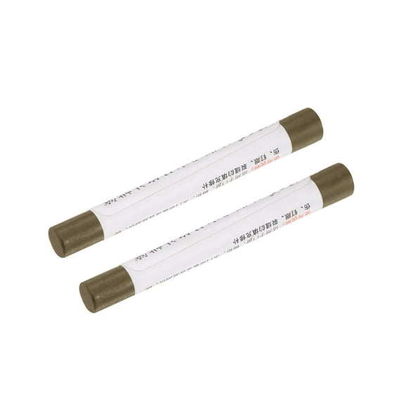 Uxcell Wood Wax Filler Stick, Furniture Repairing Crayon Touch Up Pen 2 Packs, Light Desert Brown