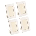 thumbnail image 1 of Uxcell Wooden DIY Photo Frame, 4 Pcs Unfinished Solid Wood Picture Frames for 2.8" x 4.3", Beige, 1 of 6