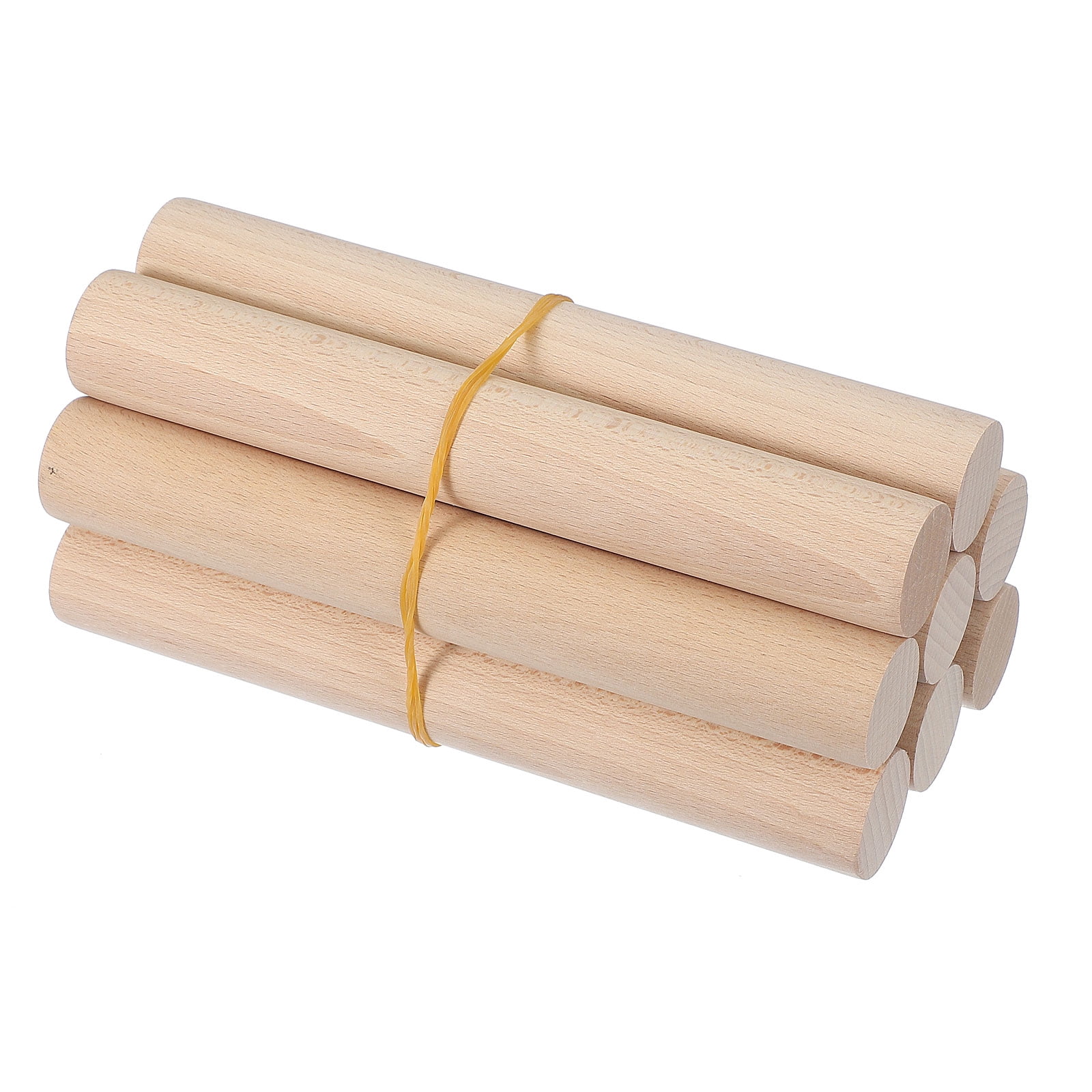 Wood Rode Uxcell Wooden Dowel Rod, Wood Dowels Unfinished Round Wood Sticks ...