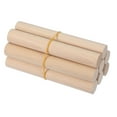 thumbnail image 1 of Uxcell Wooden Dowel Rod, Wood Dowels Unfinished Round Wood Sticks Precut Wooden Rods for Craft DIY Project Home Decor 200 x 30mm, 1 of 7