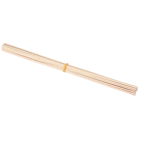Uxcell Wooden Dowel Rod, Wood Dowels Unfinished Round Wood Sticks Precut Wooden Rods for Craft DIY Projects Home Decor 300 x 3mm