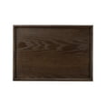 thumbnail image 1 of Uxcell Wooden Serving Tray Rectangular Decorative Platter for Home and Kitchen Use Brown 15.8x11 Inch, 1 of 6