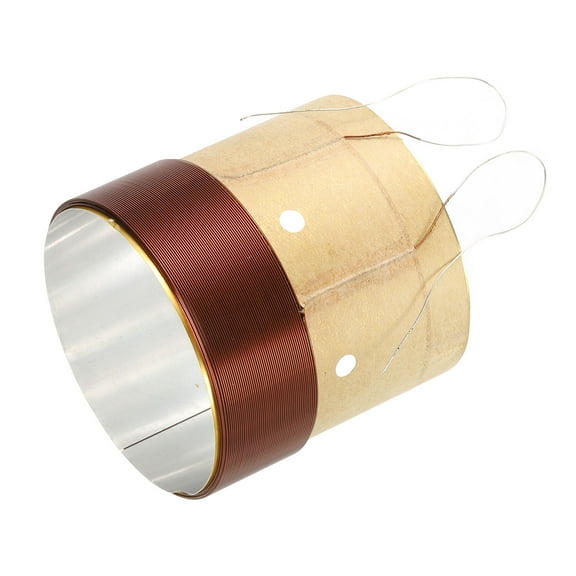 Uxcell Woofer Voice Coil 1.95 inch 4 Layers Round Copper Wire Speaker Voice Coil for Speaker Repair 1 Pack