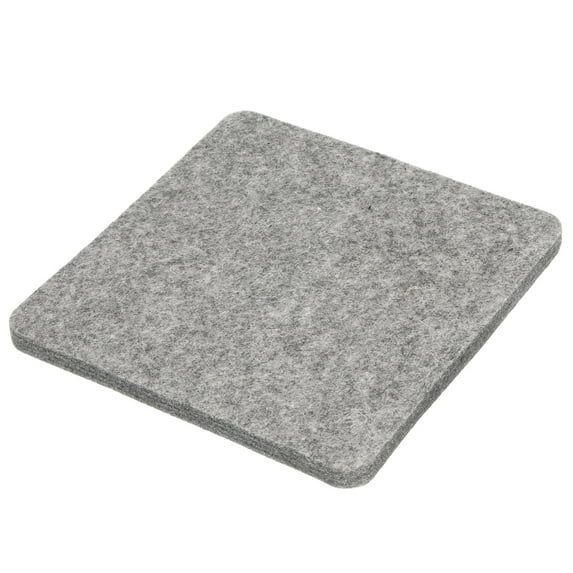 Uxcell Wool Pressing Mat, 9" x 9" Wool Ironing Pad Blanket 0.5" Thickened, Grey