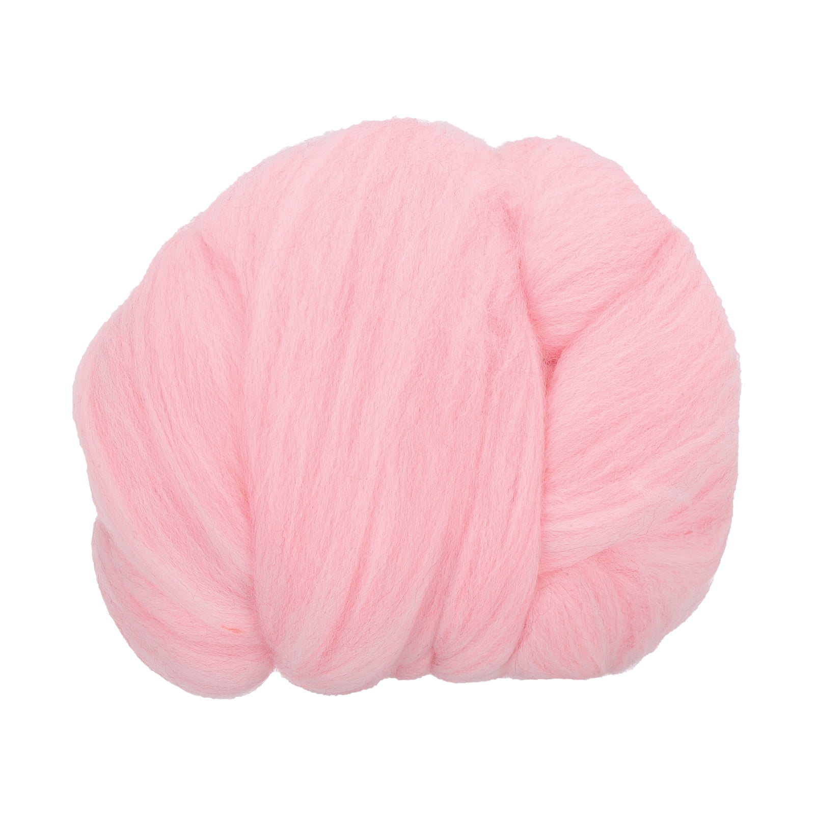 Uxcell Wool Roving Yarn, 100G/3.53OZ Soft Felting Wool Pure Chunky ...