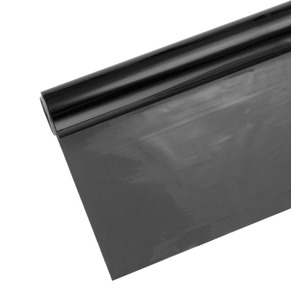 Uxcell Wrapping Paper Wrapper for Flowers Wrap 98ft x 16in 2.3 Mil Thick Black, 1 Roll