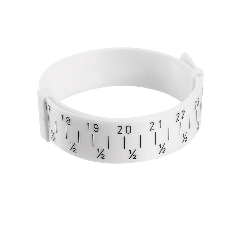 Uxcell Wrist Bracelet Sizer Ruler PU Inch Metric Double Scale Hand Watch  Circle Measuring Belt Tool 