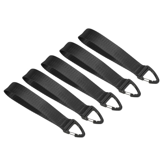 Uxcell Wrist Lanyard for Keys Wristlet Strap Key Chain Holder for Outdoors Black