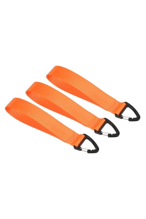 Wrist Lanyard for Keys, Wristlet Strap Key Chain Holder for Outdoors, Orange 3 Pack