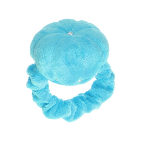 Uxcell Wrist Pin Cushions Band Pincushion with Adjustable Elastic Strap, Sky Blue