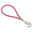 thumbnail image 1 of Uxcell Wristlet Bling Keychain Lanyard Crystal Wrist Keychain with Metal Clasp Pink, 1 of 6