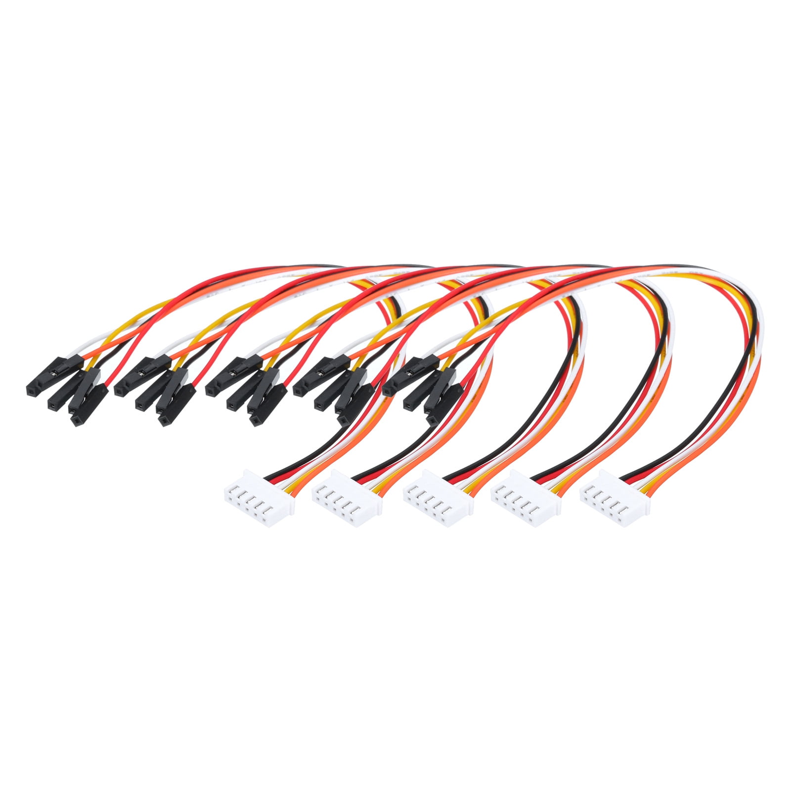 Uxcell XH Female to Female 5Pin Breadboard Jumper Wire 2.54mm 20cm for ...